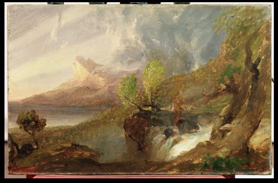 Studio per una scena selvaggia, 1831 da Thomas Cole